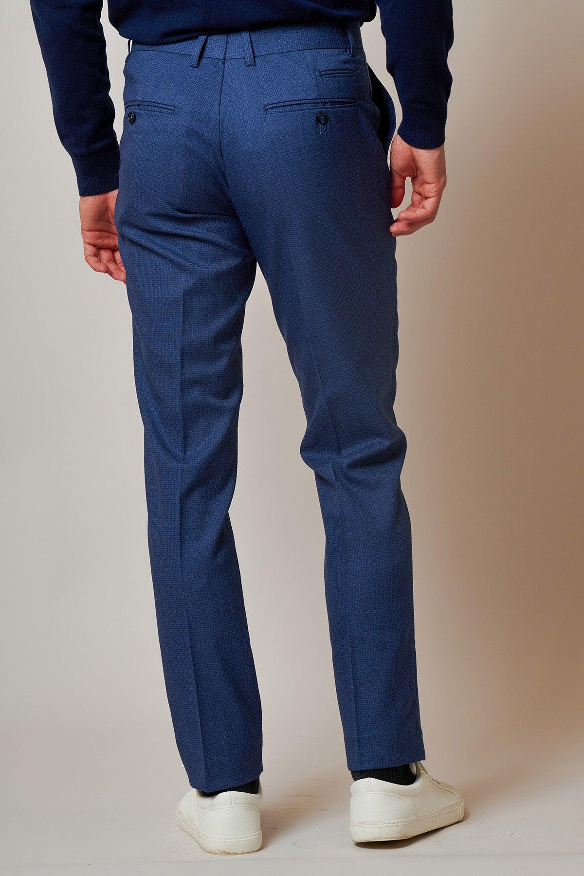 ASHLEY - Navy Blue Two Piece Suit - Image 10