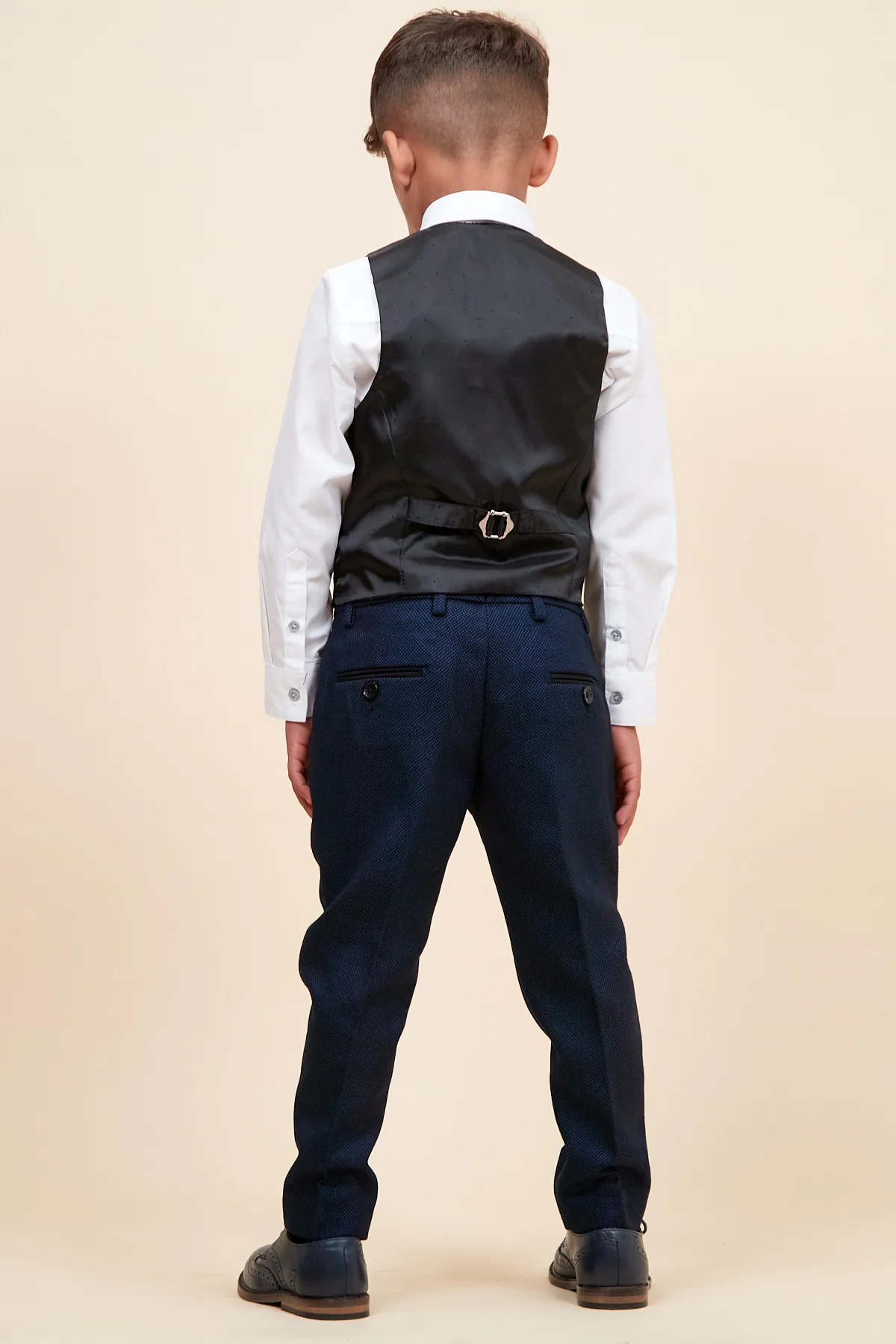 CALLUM - Childrens Blue Three Piece Suit - Image 6