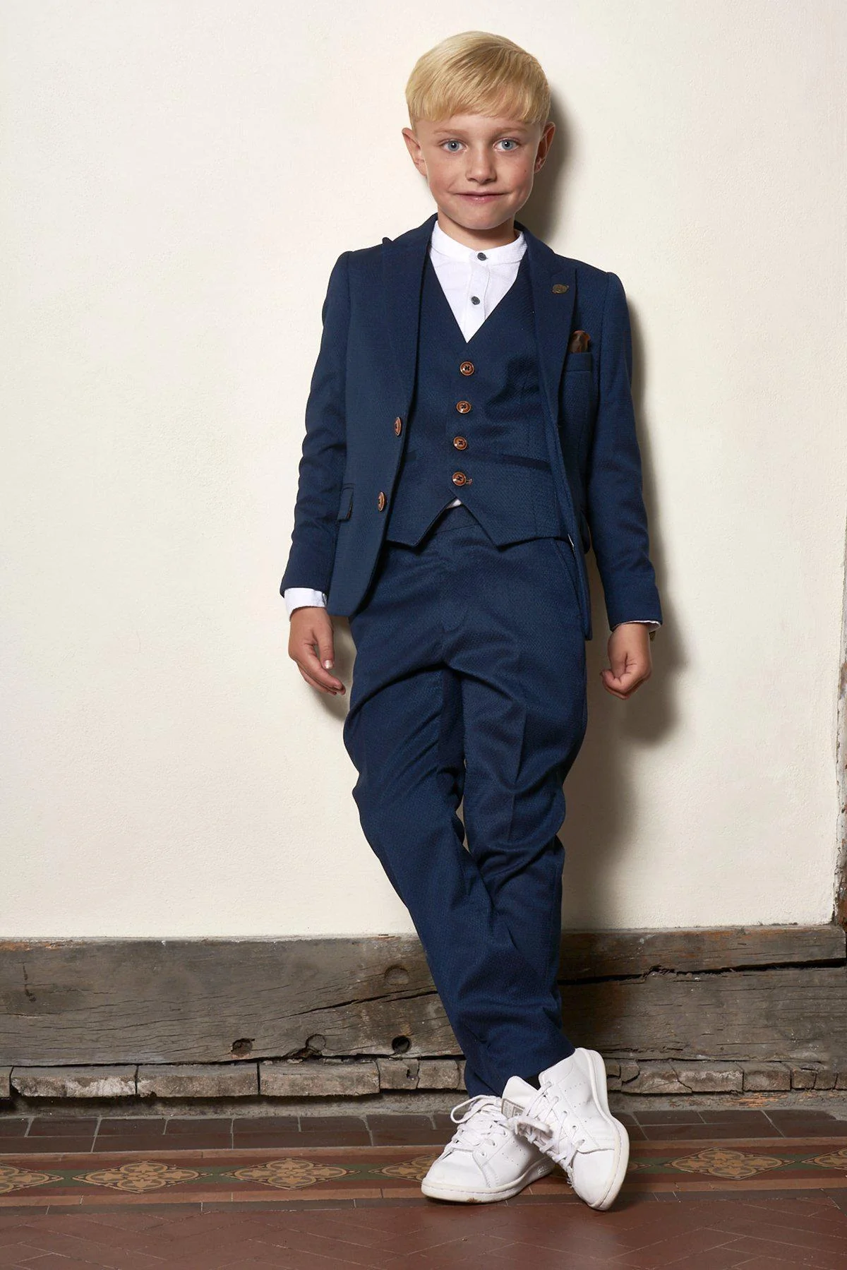 Matching Father & Son | Men’s MAX Royal Blue Three Piece Suit - Image 4