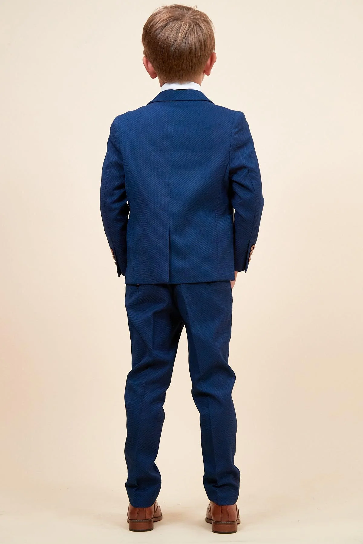 MAX - Childrens Royal Blue Three Piece Suit - Image 3